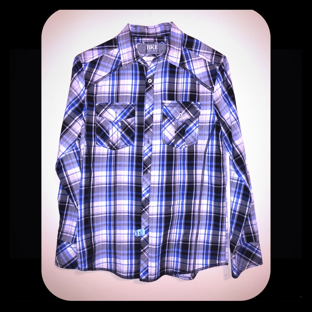 Buckle BKE Standard Fit Button Up Shirt